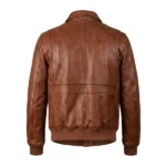 Adroit Black A2 Leather Bomber Jacket - Image 9
