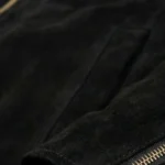 Baron Black Suede Biker Jacket - Image 5