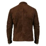 Baron Black Suede Biker Jacket - Image 9