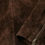 Baron Black Suede Biker Jacket - Image 10