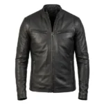 Redemption Black Leather Jacket