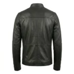 Redemption Black Leather Jacket - Image 4