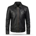 Ashborn Black Leather Jacket