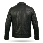 Ashborn Black Leather Jacket - Image 4
