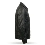 Ashborn Black Leather Jacket - Image 2