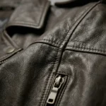 rhonda brown biker jacket
