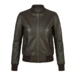 rukhs-brown-leather-bomber-jacket