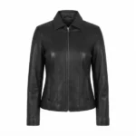 juliana black leather jacket