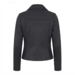 nira leather biker black jacket