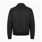 valerie leather bomber black jacket
